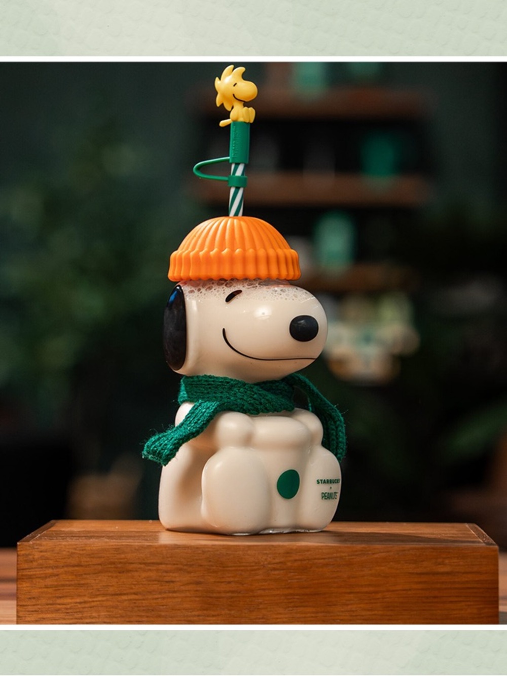 In Box Snoopy x Starbucks Collab Cold Glass Cup